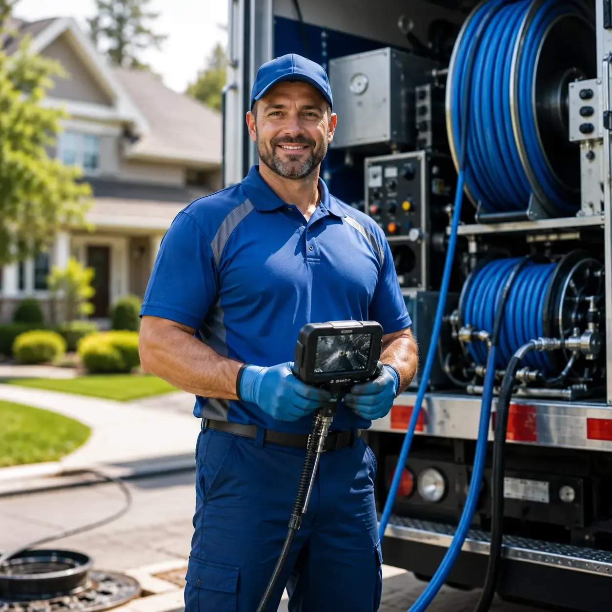 Local outdoor drain cleaning specialists in Manns Choice, PA